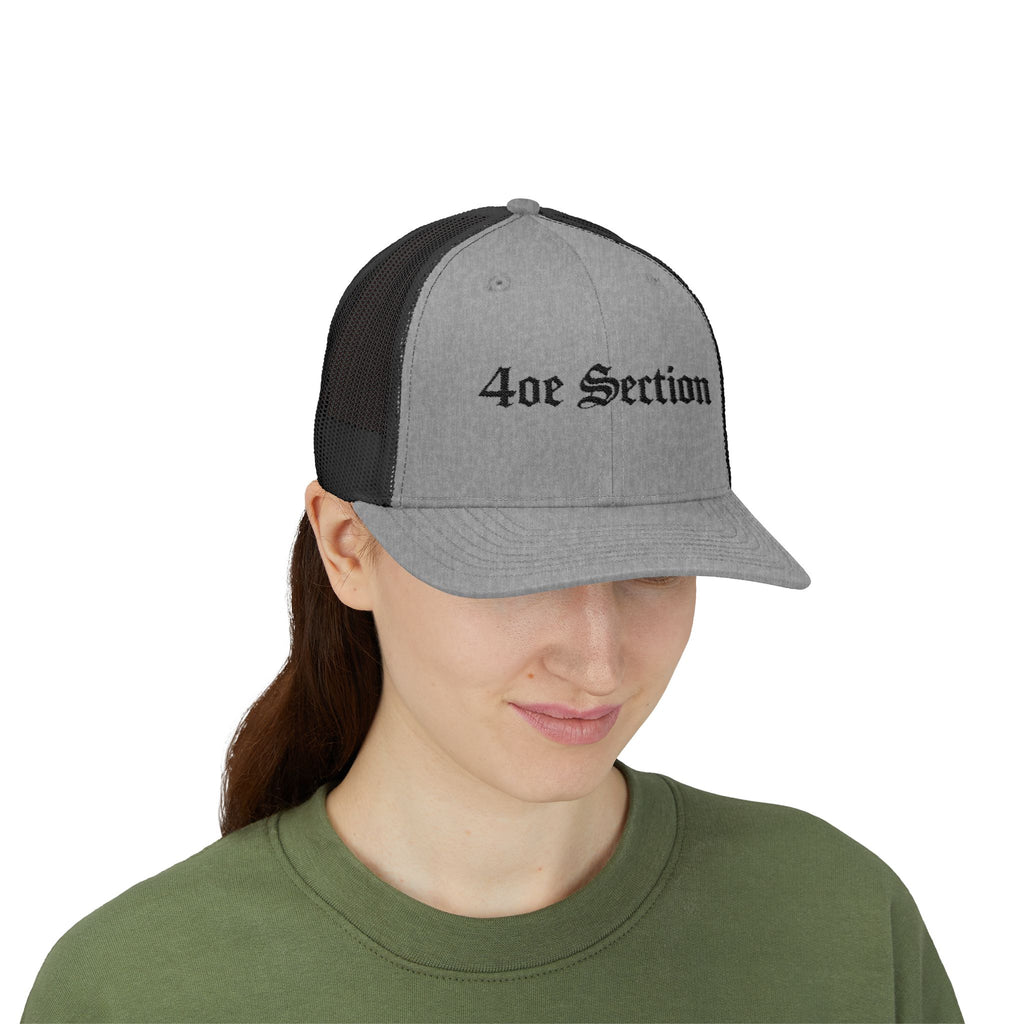 Snapback Trucker Cap 4oe Section