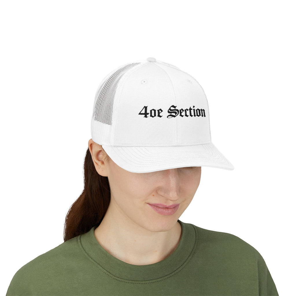 Snapback Trucker Cap 4oe Section