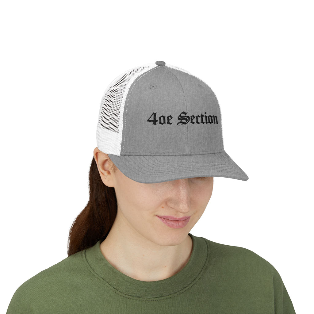 Snapback Trucker Cap 4oe Section