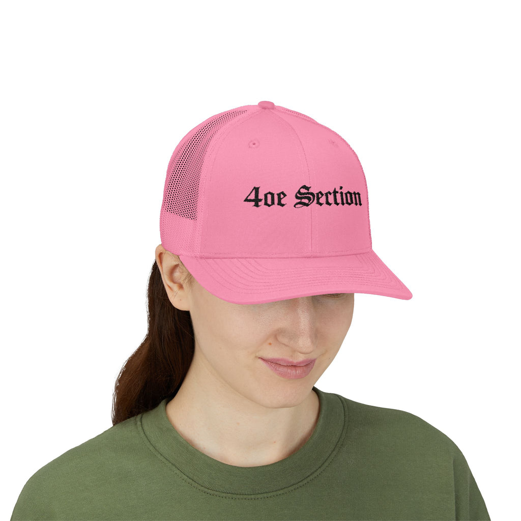 Snapback Trucker Cap 4oe Section