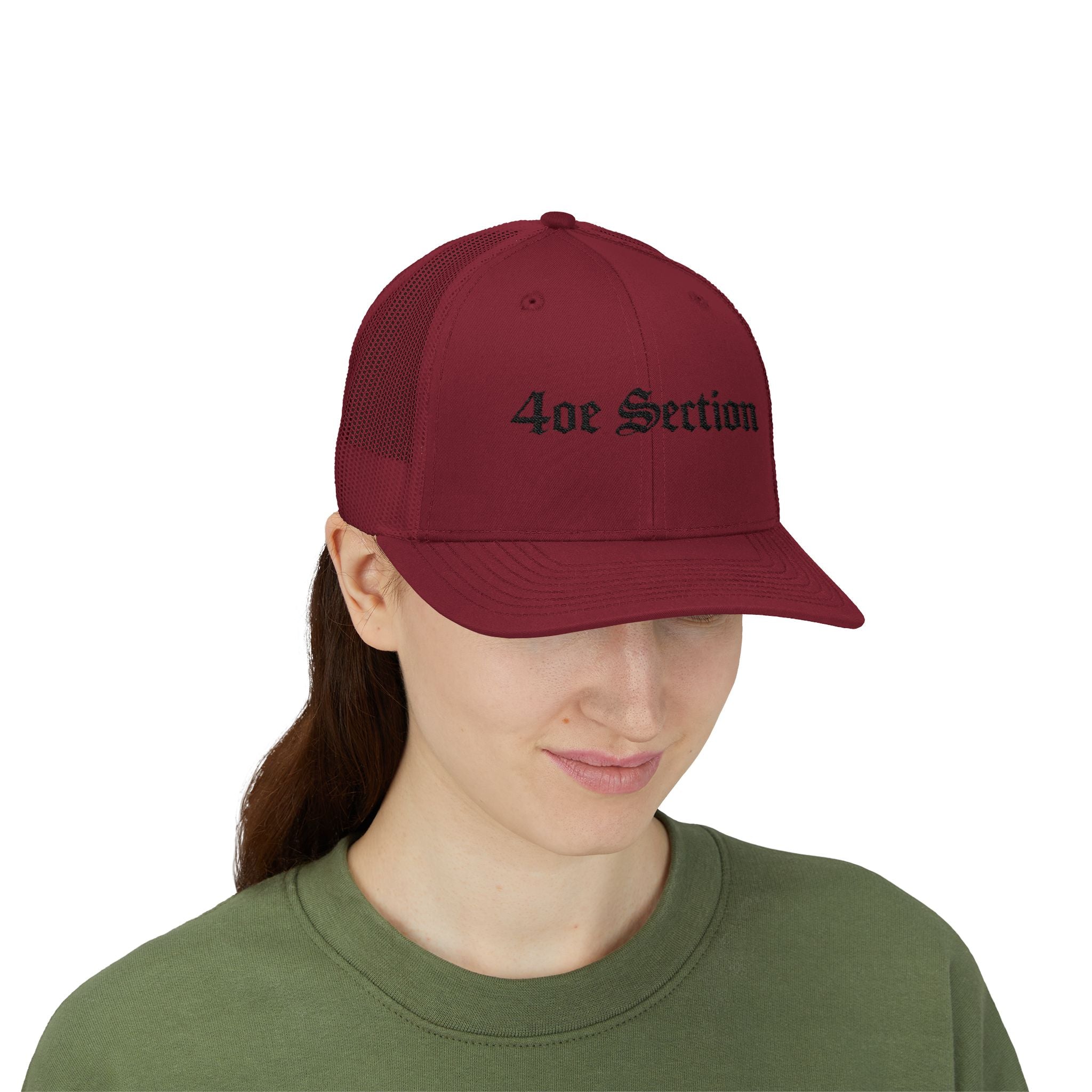 Snapback Trucker Cap 4oe Section