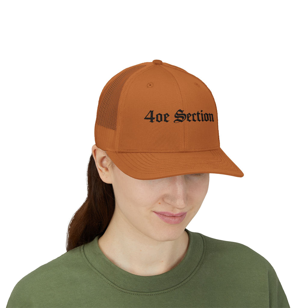 Snapback Trucker Cap 4oe Section