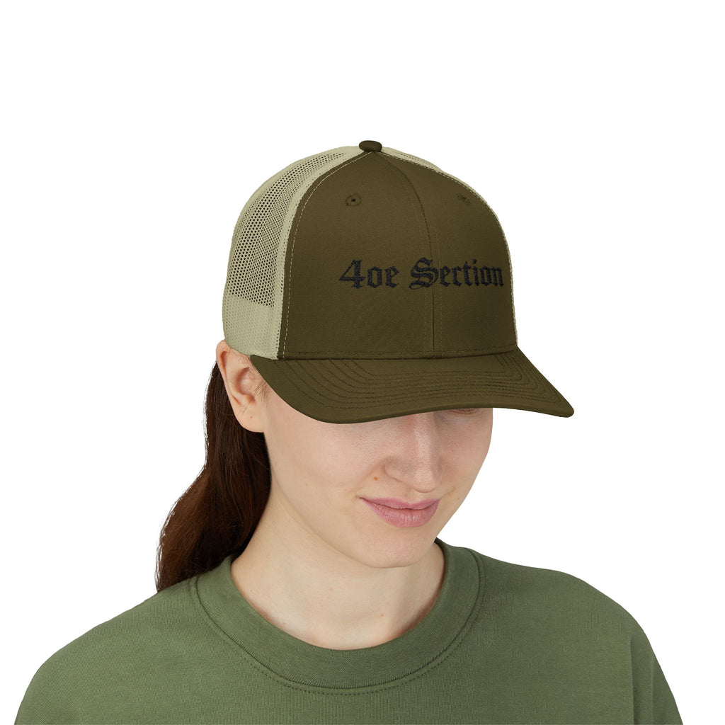 Snapback Trucker Cap 4oe Section