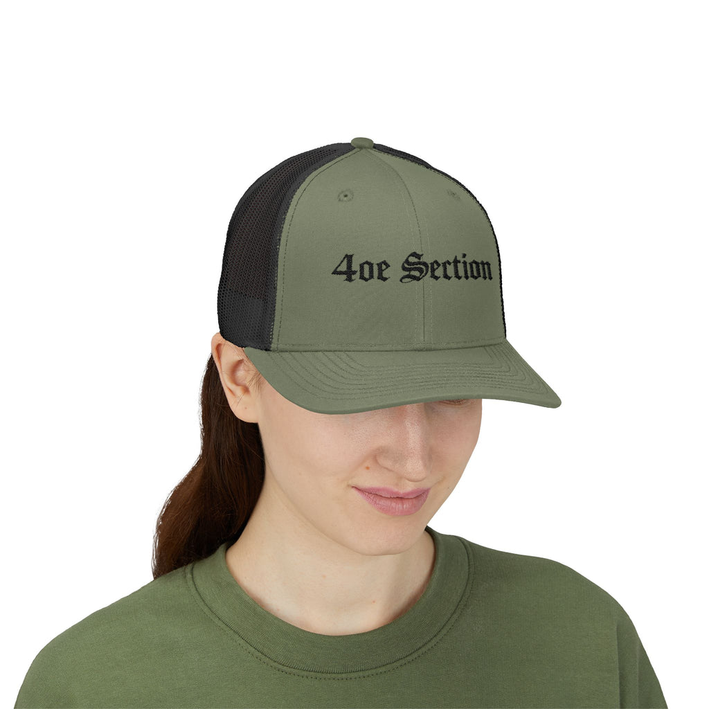 Snapback Trucker Cap 4oe Section