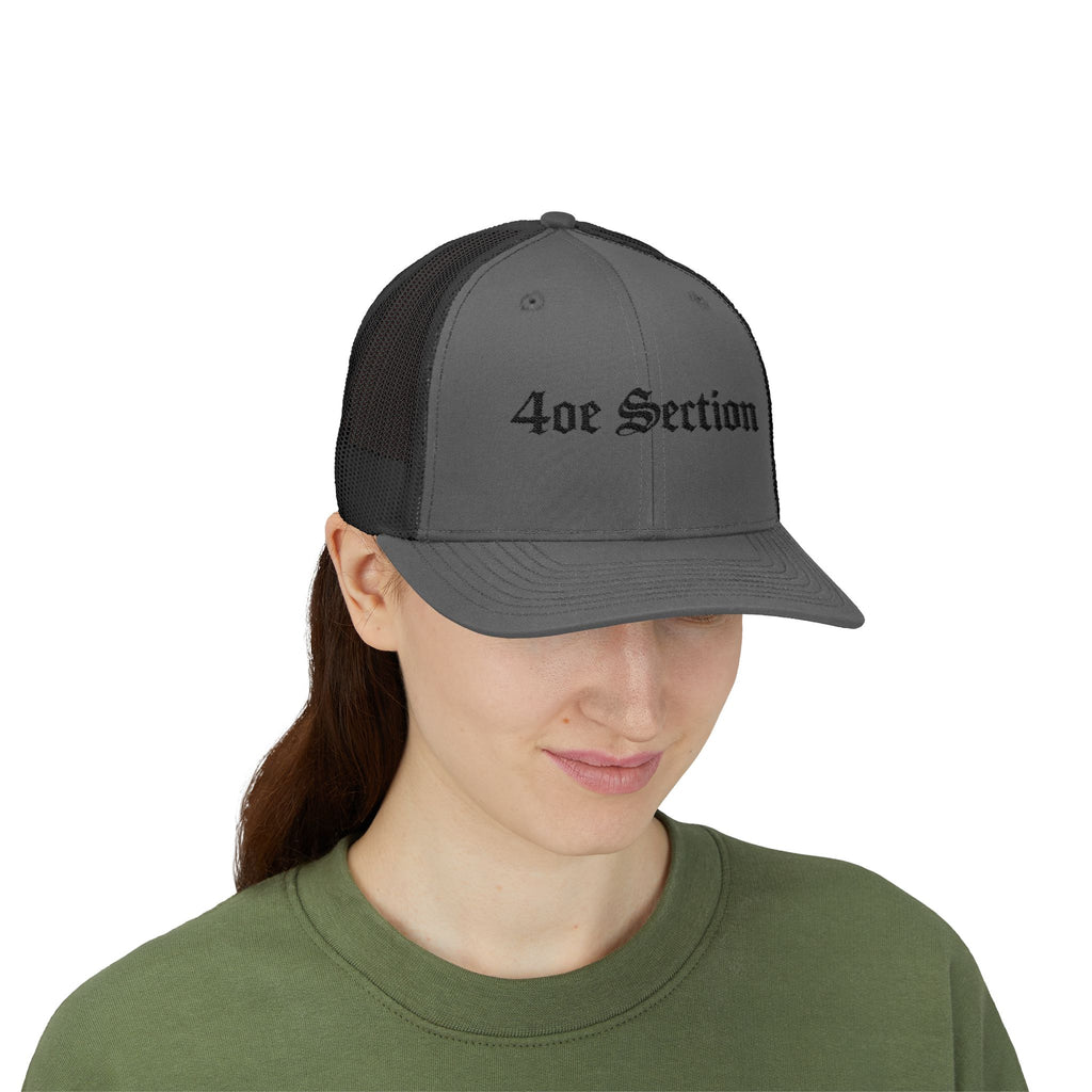 Snapback Trucker Cap 4oe Section