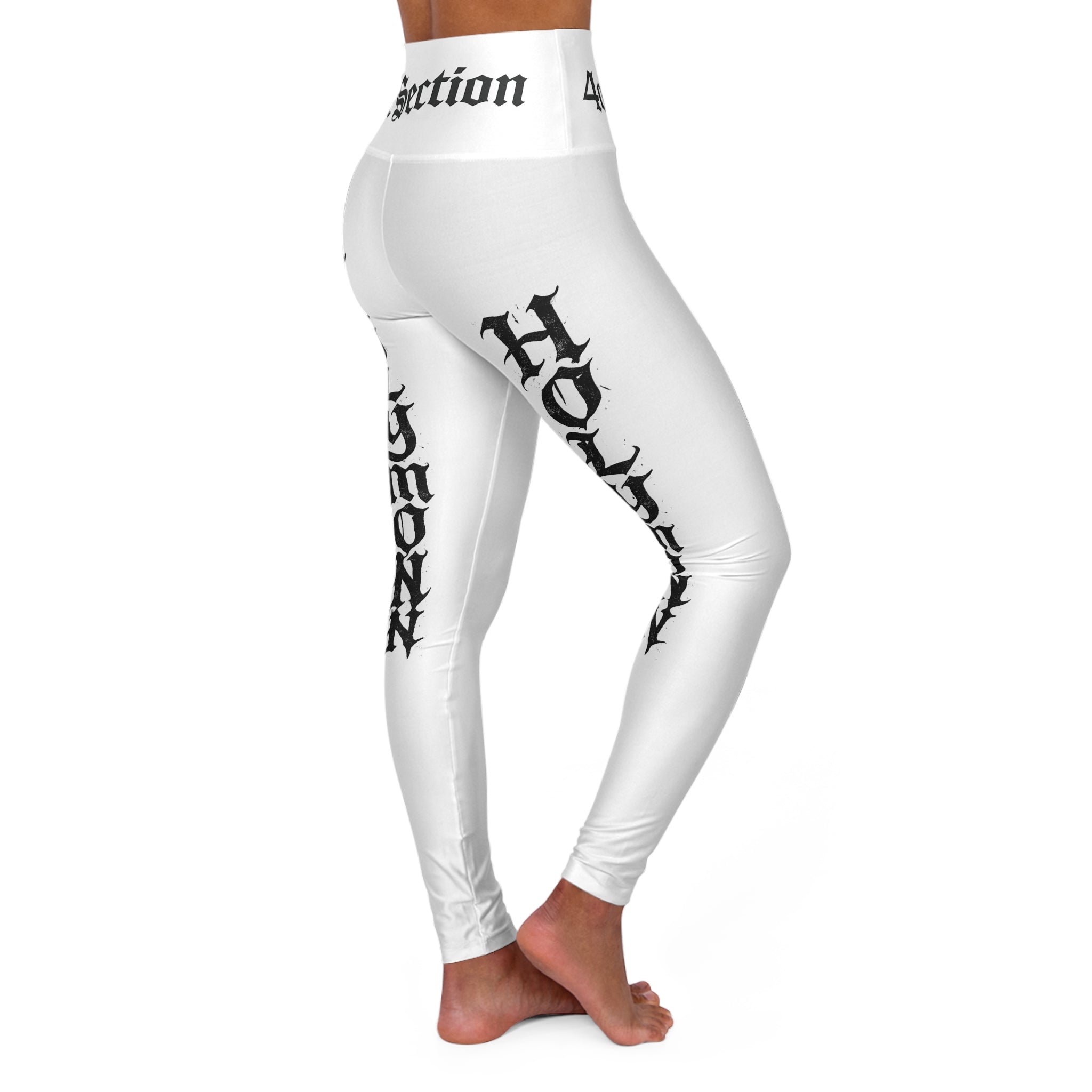 High Waisted Yoga Leggings (AOP)