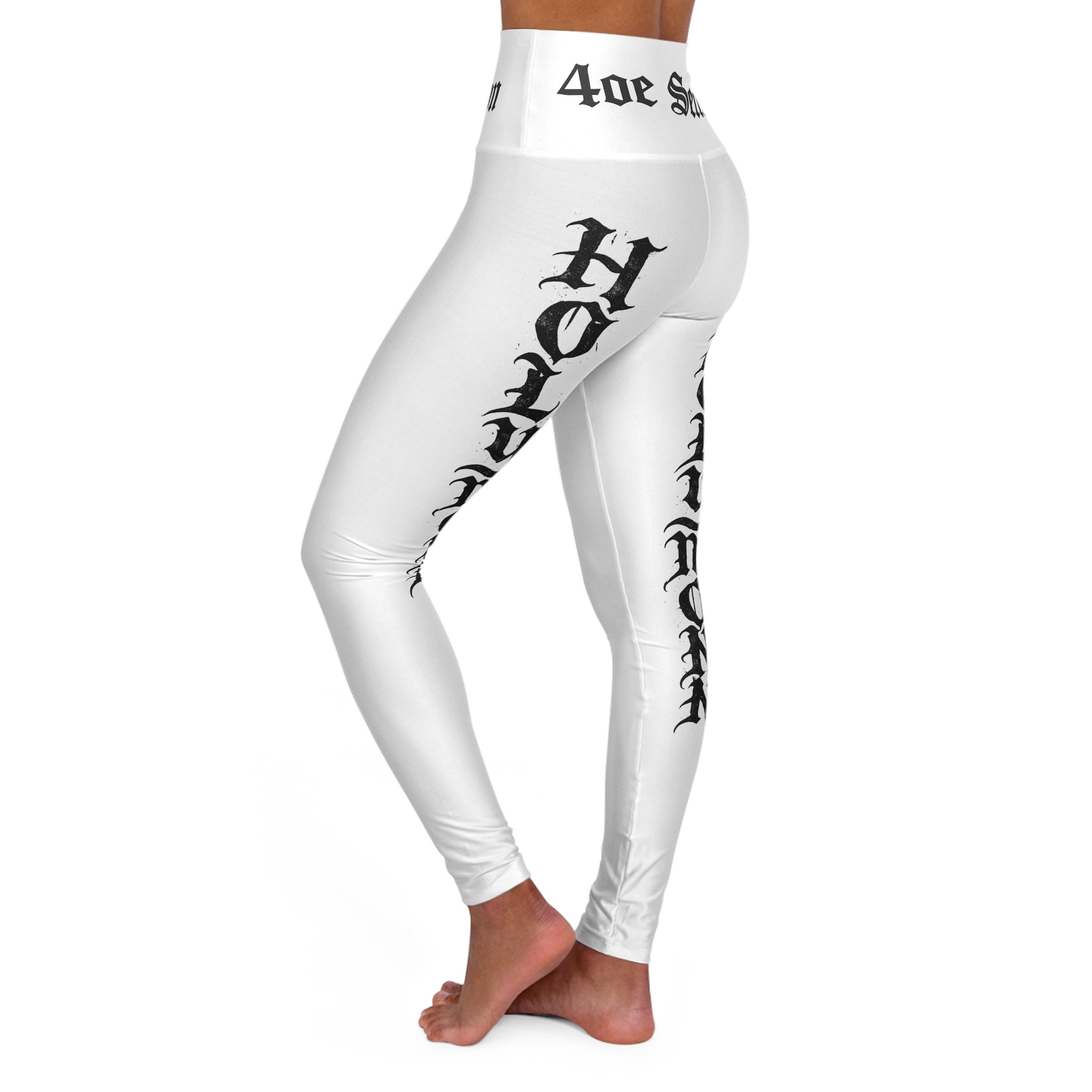 High Waisted Yoga Leggings (AOP)