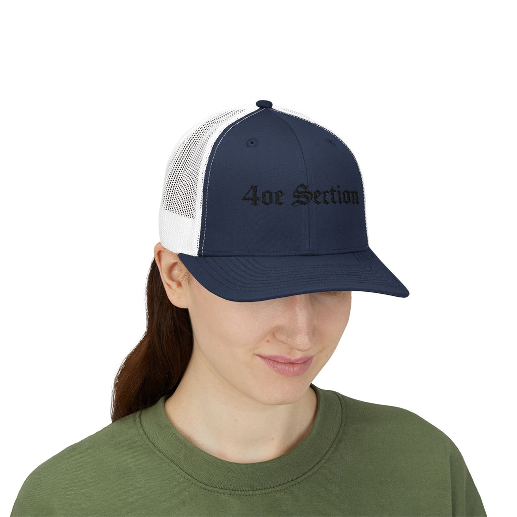 Snapback Trucker Cap 4oe Section