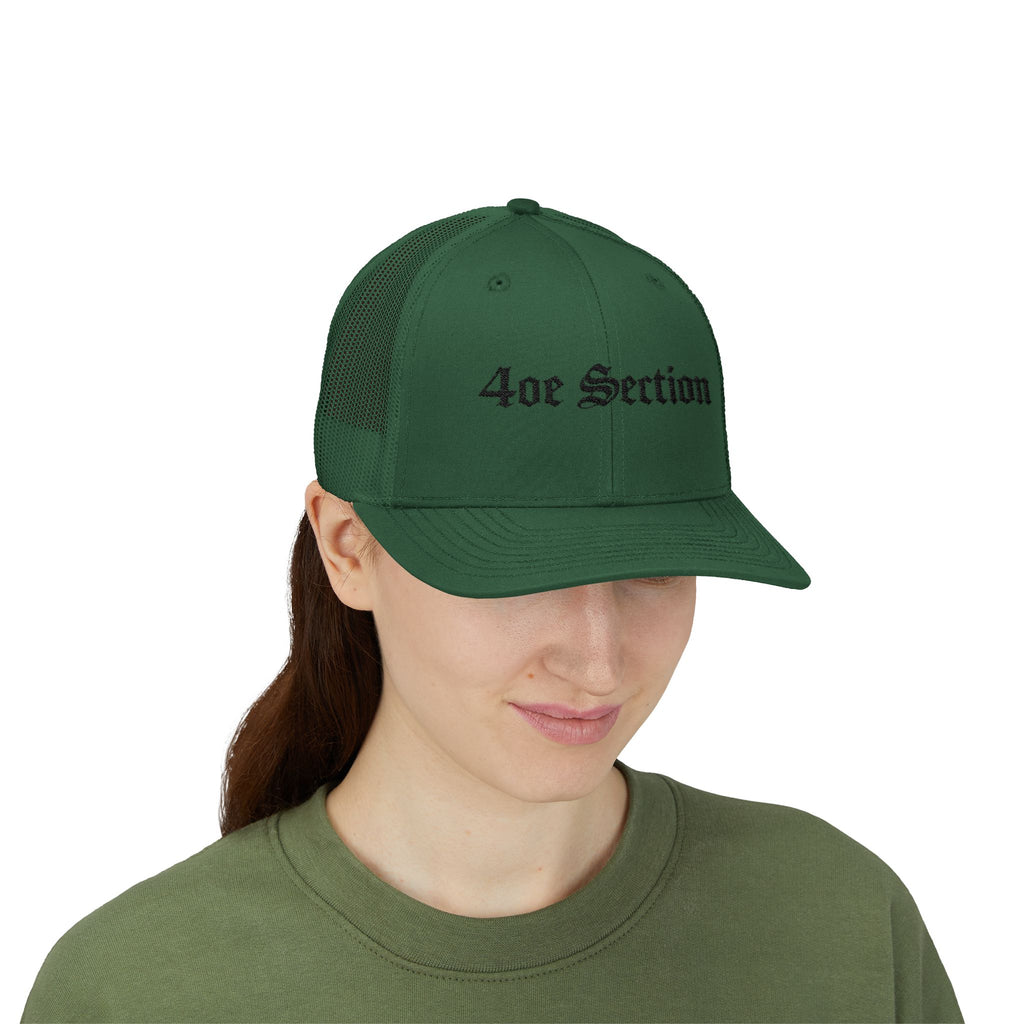 Snapback Trucker Cap 4oe Section